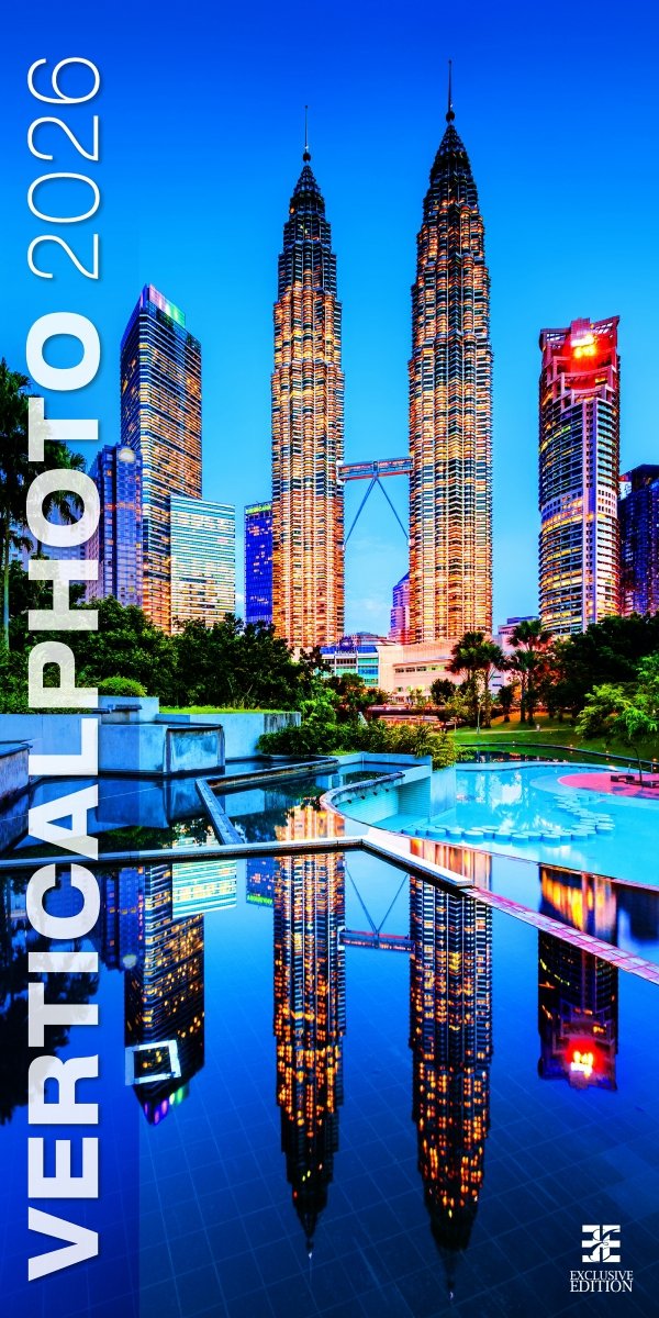 zdjęcie okładki w kalendarzu ściennym Verticalphoto 2026 wydawnictwa Helma