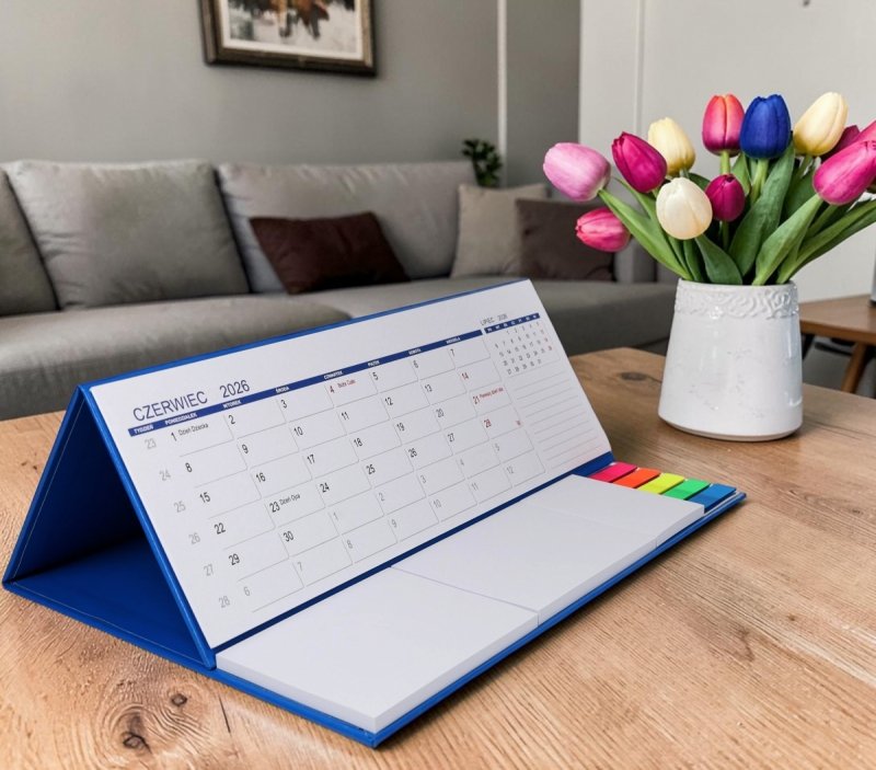 kalendarz do postawienia na biurku od czerwca '26 do czerwca '27