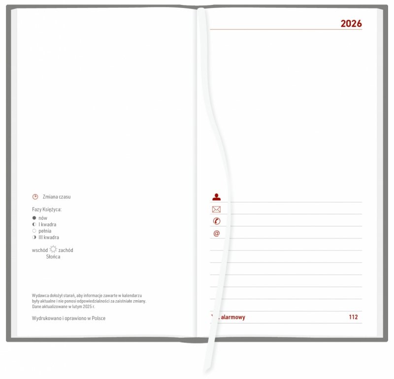 miejsce na dane oraz ważne numery telefonów