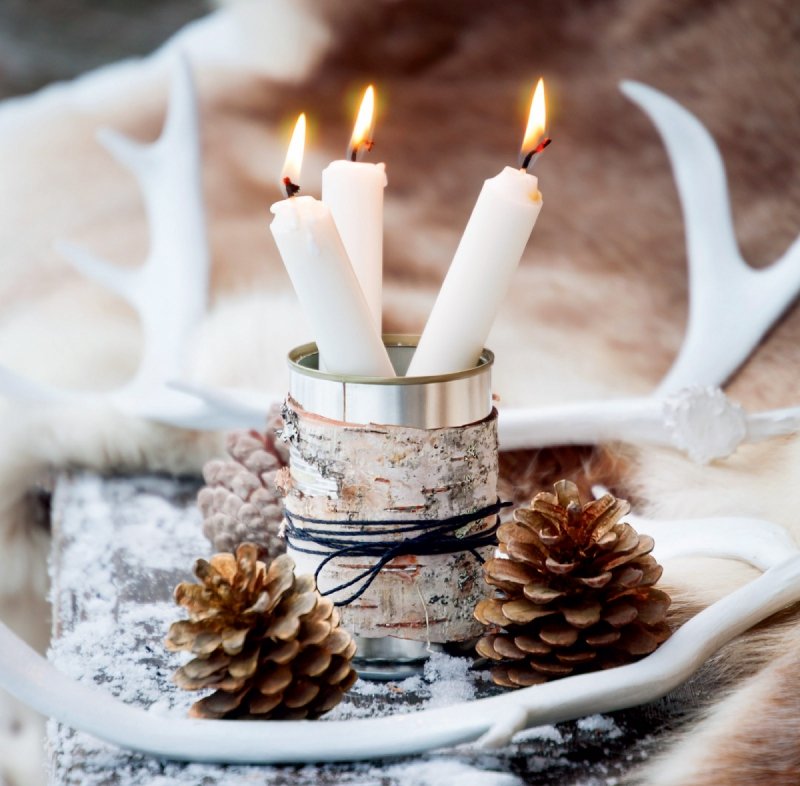 Kalendarz ścienny wieloplanszowy Hygge 2025 z naklejkami - luty 2025