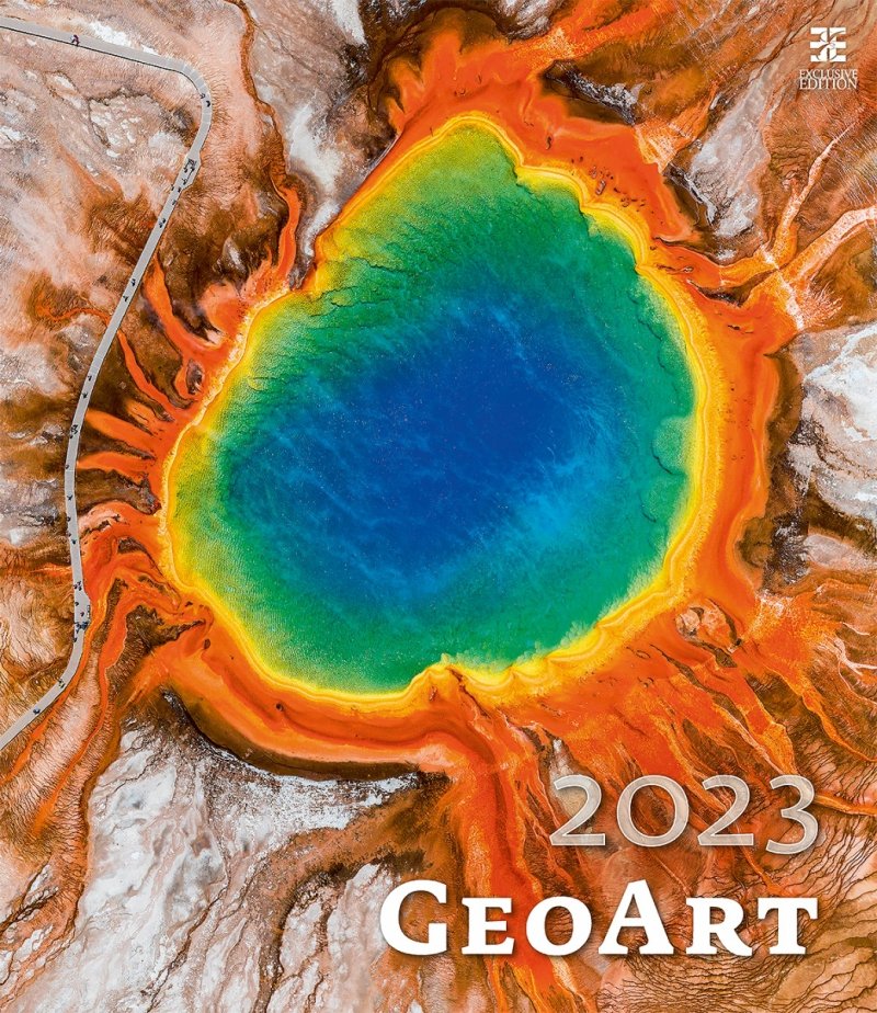 Kalendarz ścienny wieloplanszowy Geo Art 2023 - exclusive edition - okładka 