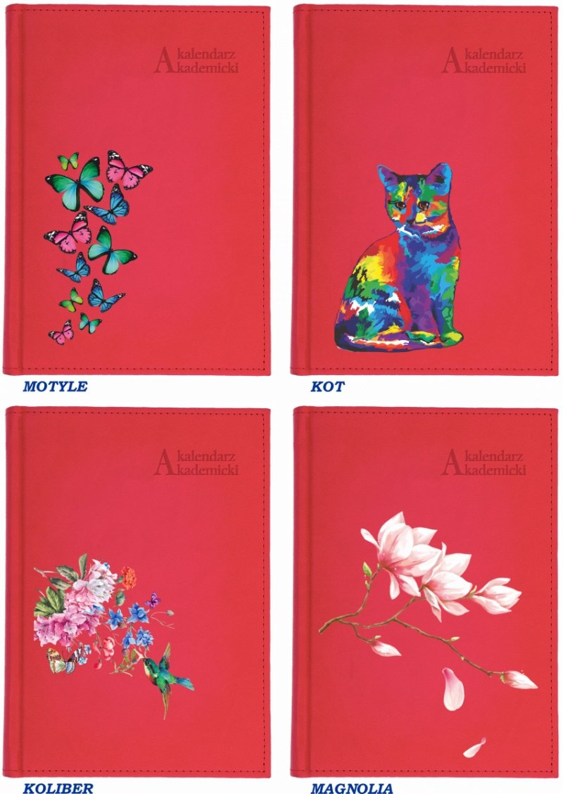 wzory okładek kalendarza dla studentów na rok 2025-2026