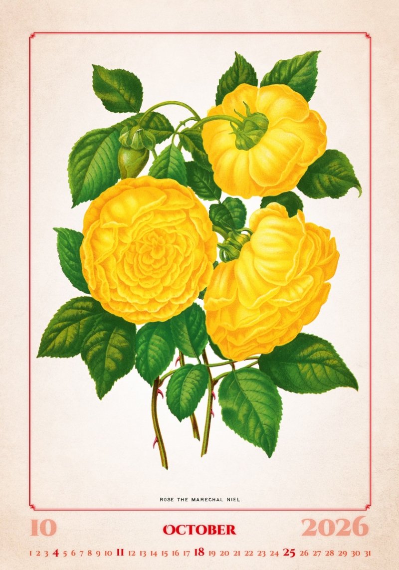 kalendarz ścienny 14-planszowy na rok 2026