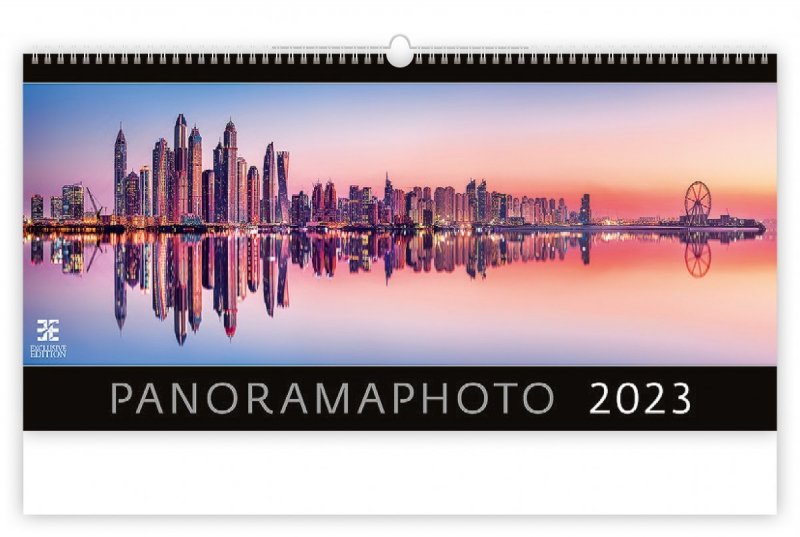 Kalendarz ścienny wieloplanszowy Panoramaphoto 2023 - exclusive edition - okładka