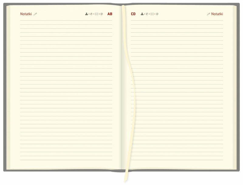 notes teleadresowy w kalendarzu na 2026