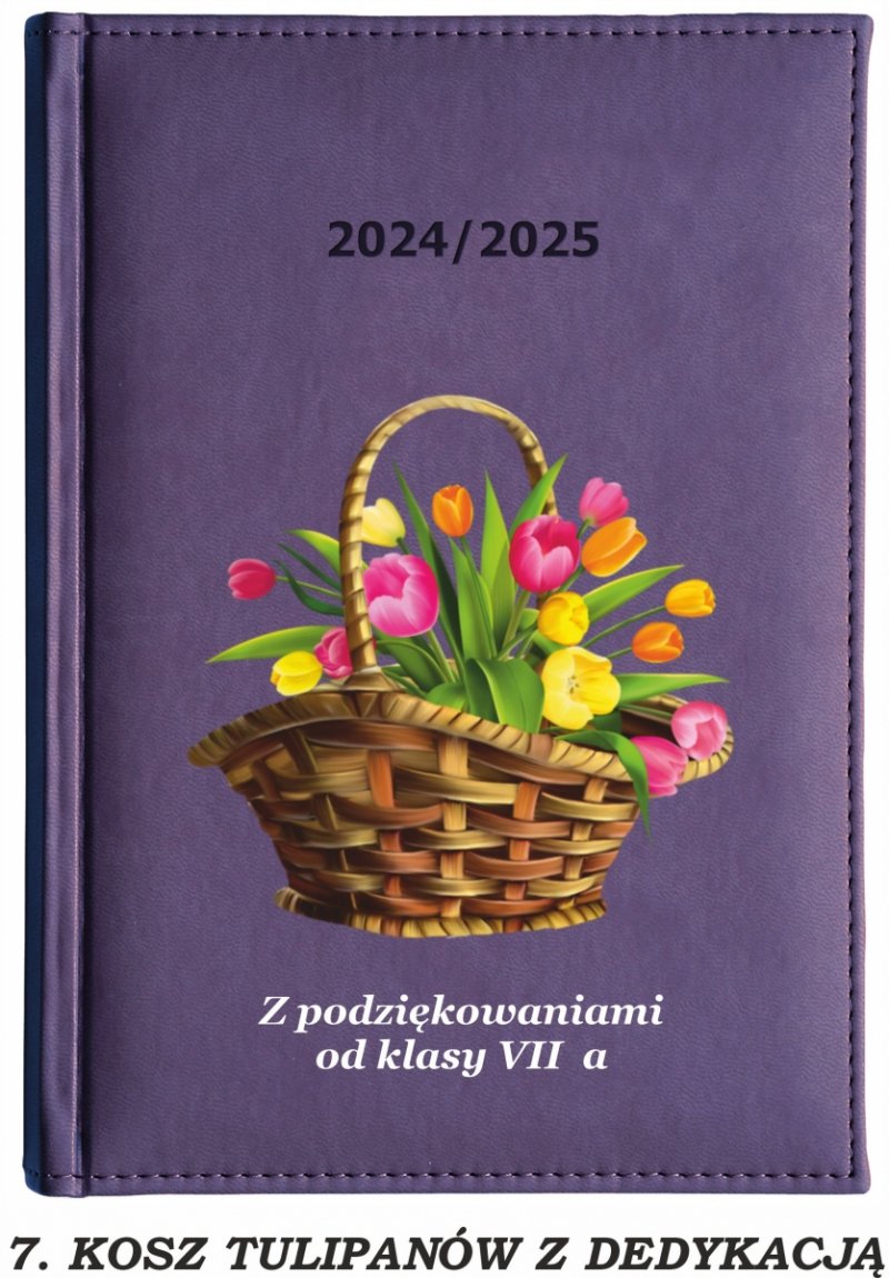 Kalendarz nauczyciela 2024/2025 z dedykacją od uczniów