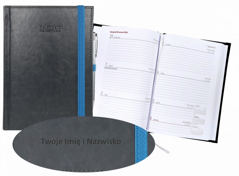 kalendarz dla nauczyciela na rok 2026/27 z personalizacją