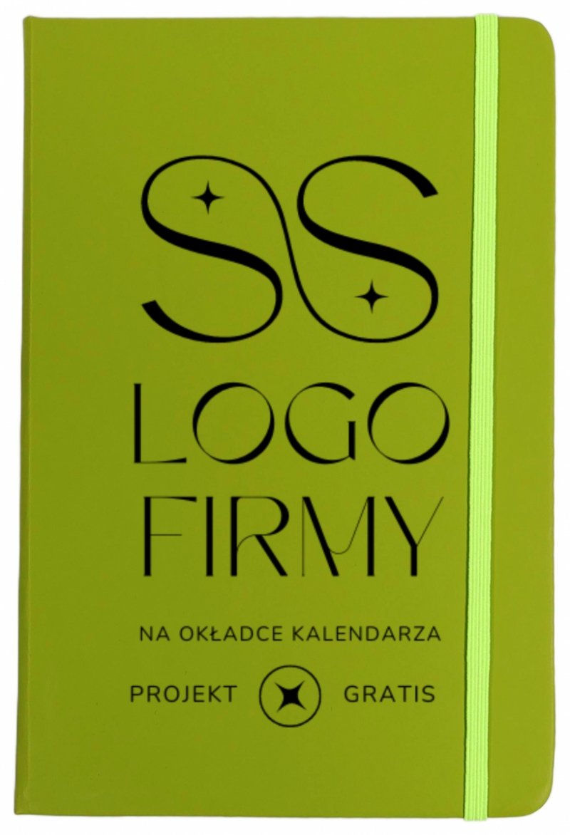 notes A5 z twoim logo na okładce