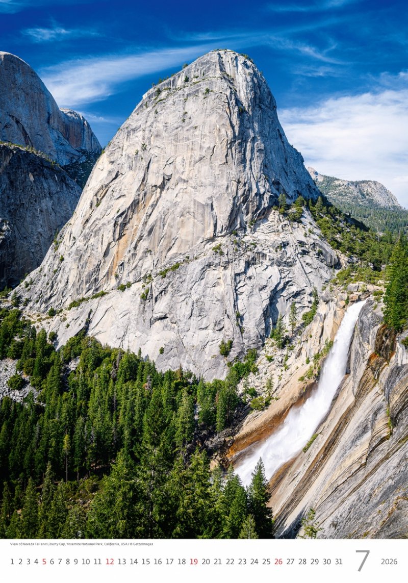 kalendarz na rok 2026 do powieszenia na ścianie w formacie 31.5 x 45 cm