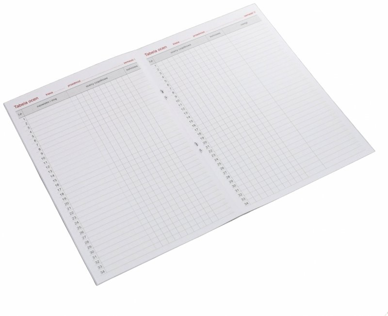 tabela ocen do kalendarza nauczyciela