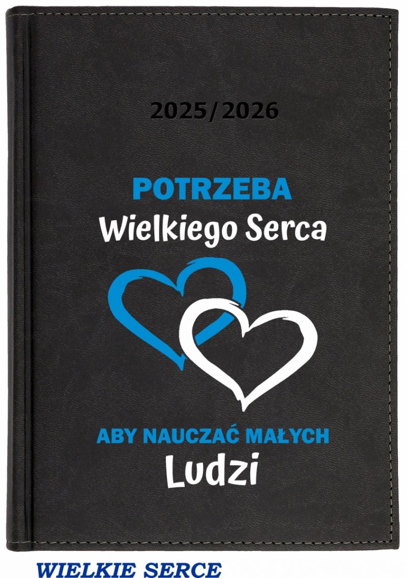 kalendarz nauczyciela z nadrukiem na okładce