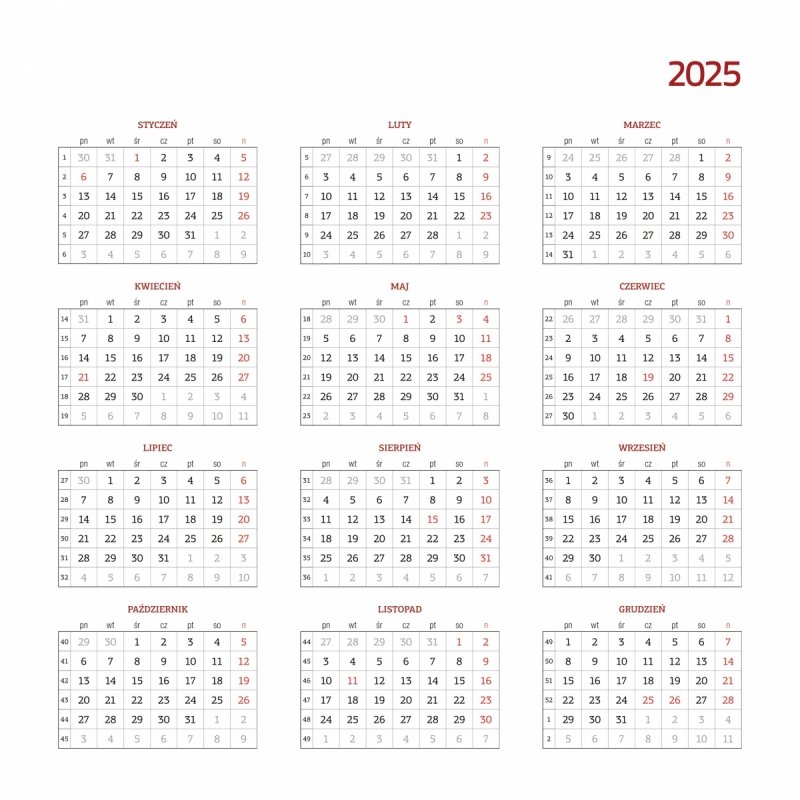 planer roku 2025