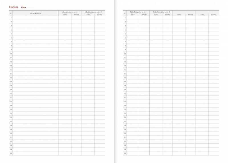 kalendarz dla pedagogów - finanse