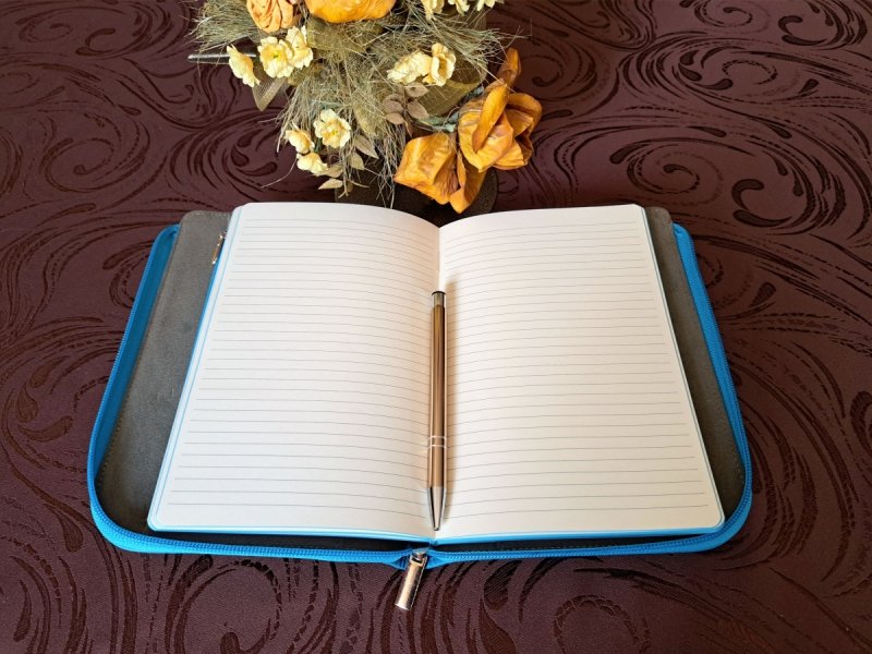 notes w okładce wymiennej