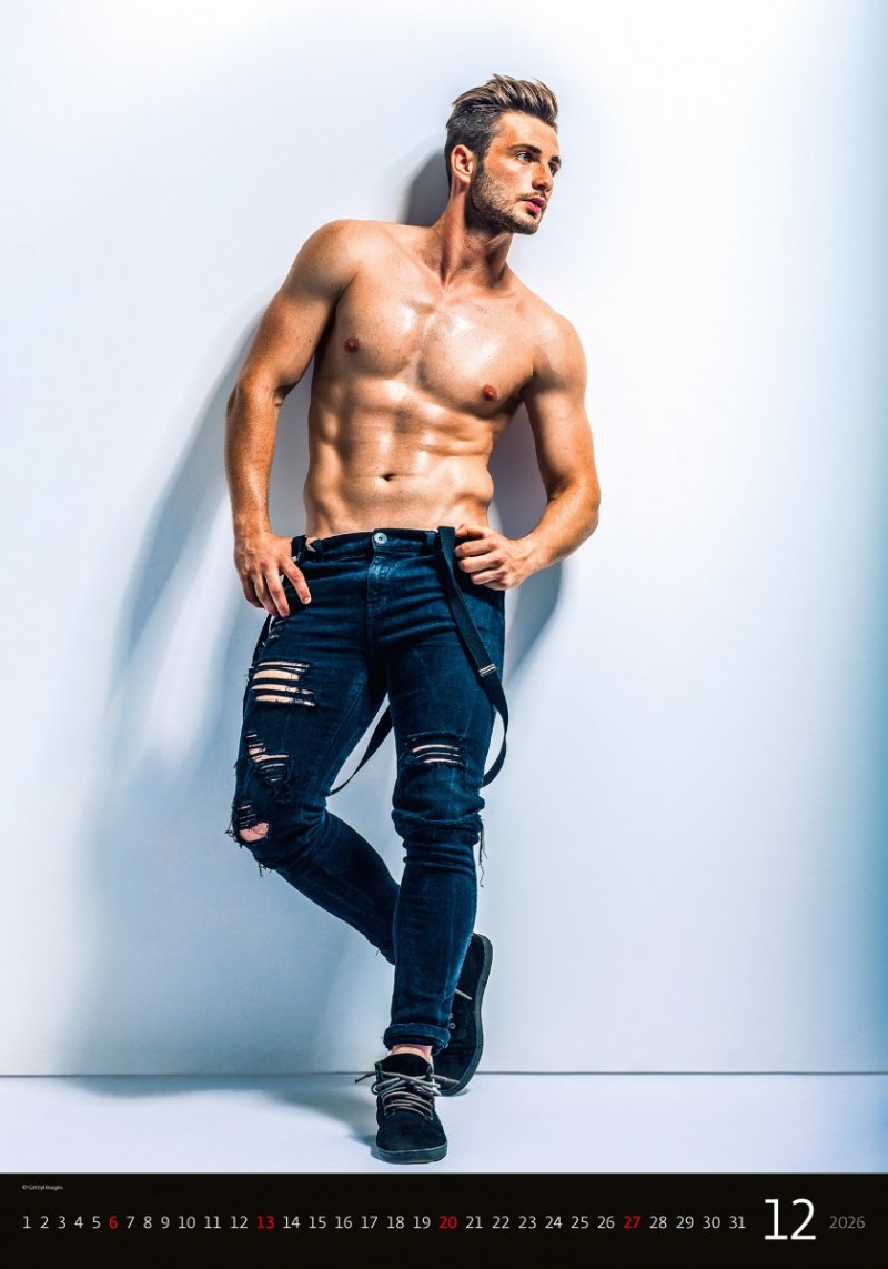 kalendarz wieloplanszowy 2026 Sexy Boys wydawnictwa Helma 365