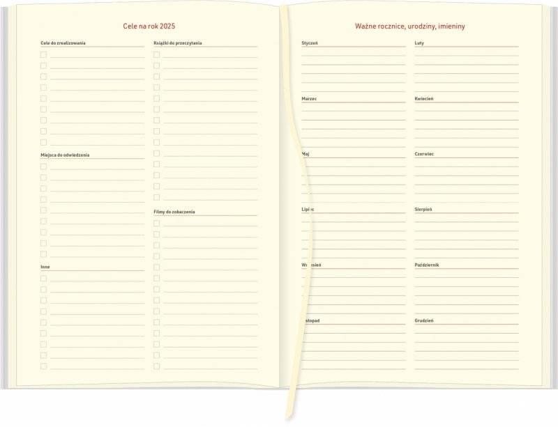 cele na rok 2025, ważne rocznice, urodziny, imieniny