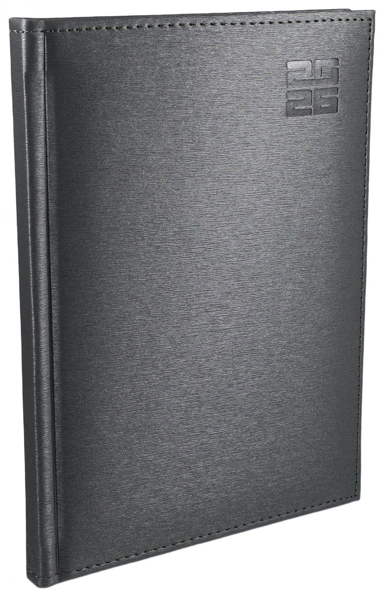 kalendarz książkowy A5 tygodniowy Aluminium na rok 2026