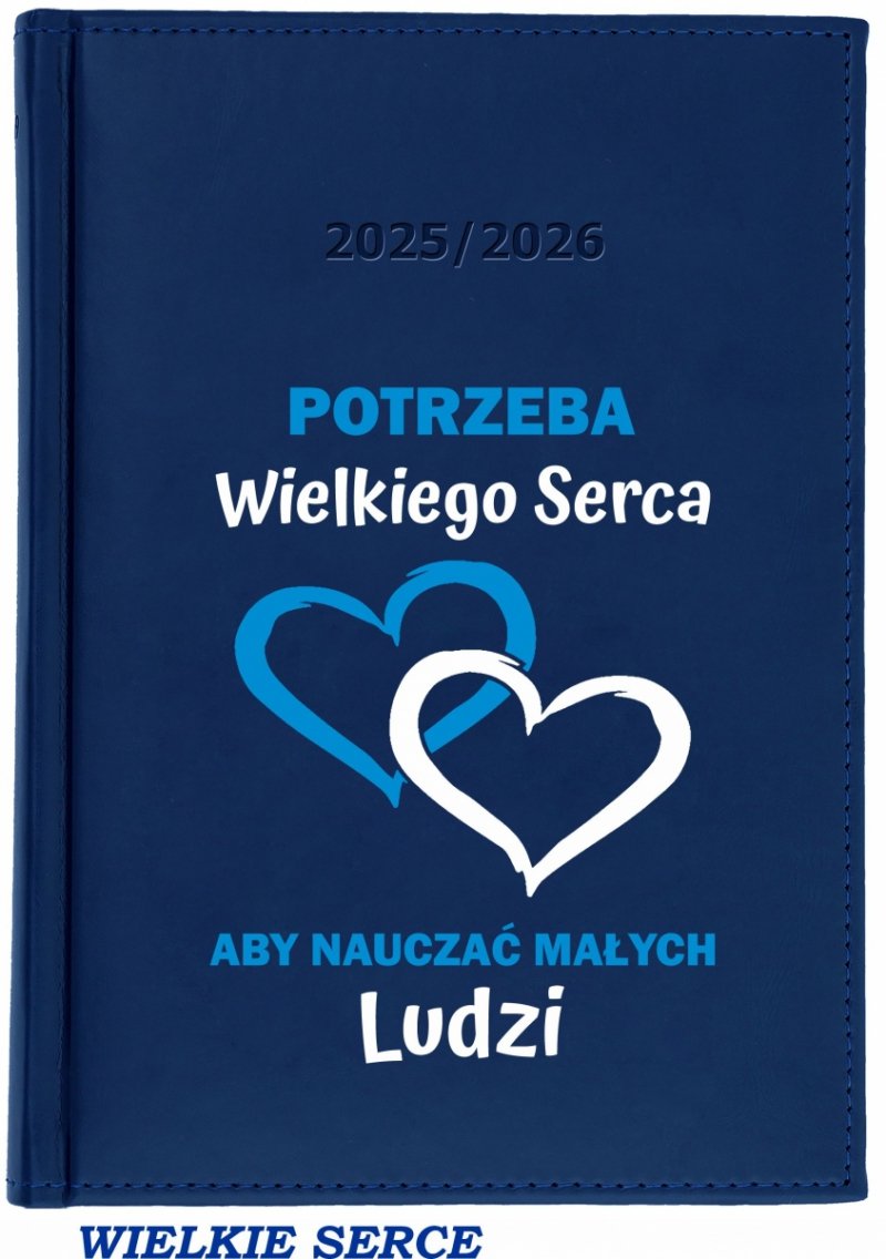 kalendarz nauczyciela z nadrukiem na okładce