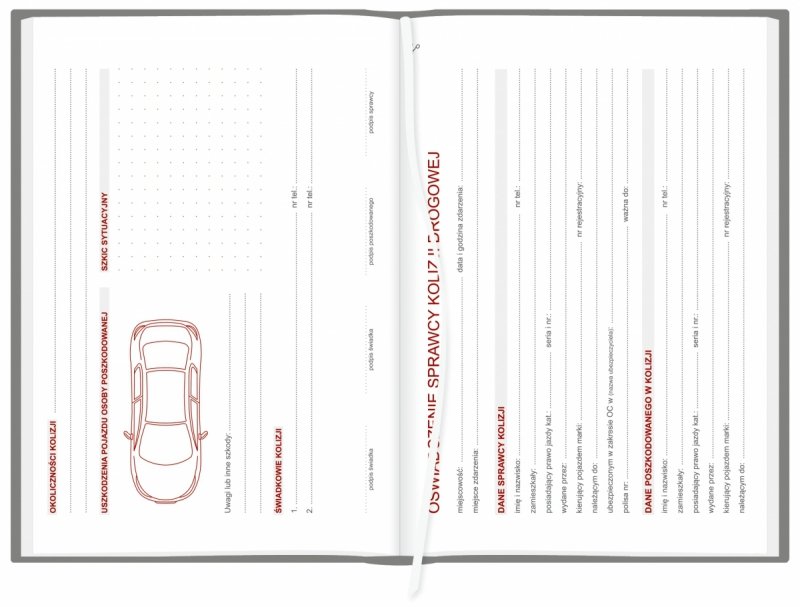 wspólne oświadczenie o zdarzeniu drogowym