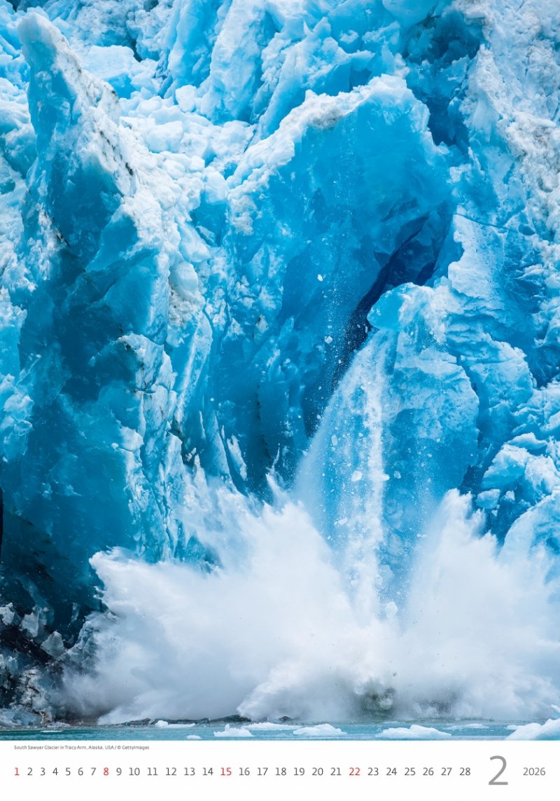 ścienny kalendarz na rok 2026, piękne fotografie 