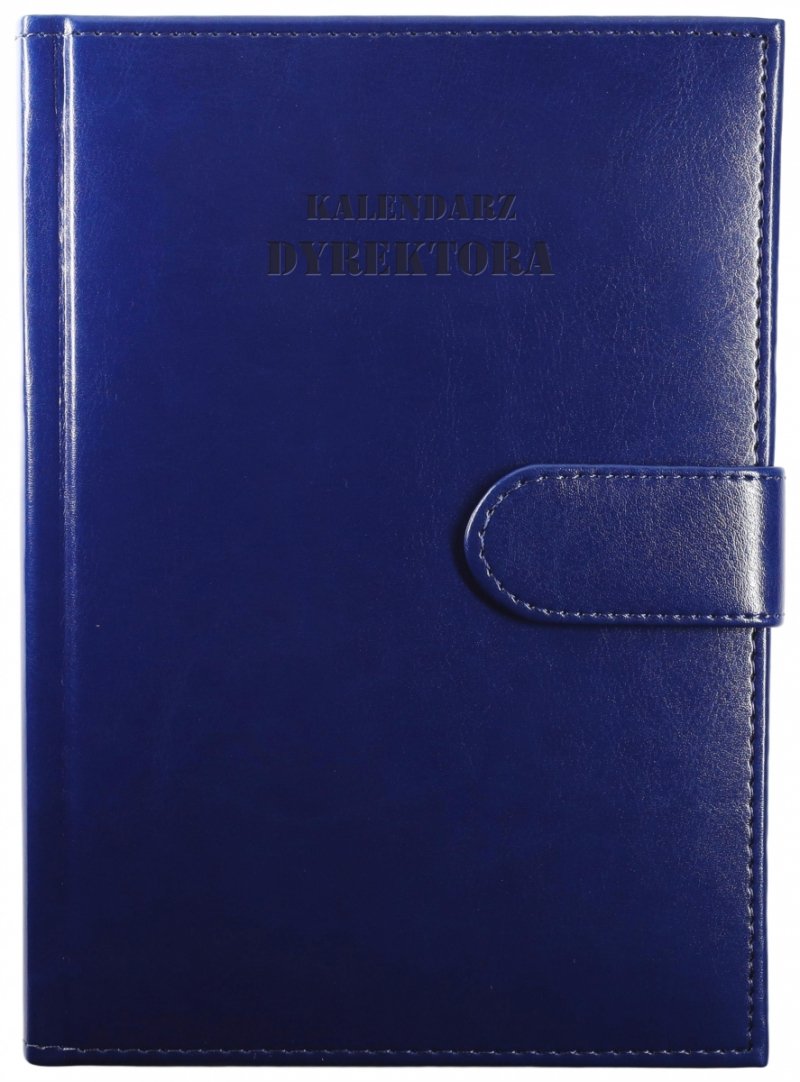 kalendarz dyrektora z zamykaniem na magnes A5 dzienny na rok szkolny 2026/2027
