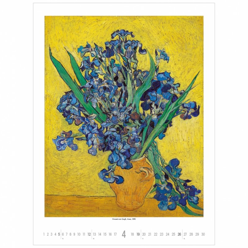 C02 Kalendarz ścienny wieloplanszowy Vincent Van Gogh 2026 Z NADRUKIEM