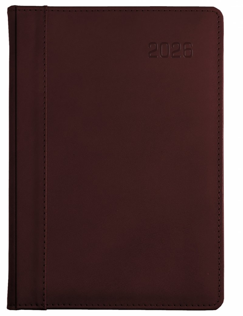 kalendarza ze skóry B5 układ dzienny 