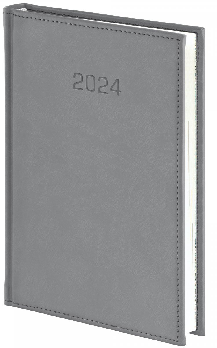 Kalendarz 2024 A4 w oprawie Vivella Exclusive z obszyciem zewnętrznym