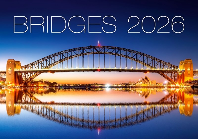 okładka kalendarza Bridges 2026