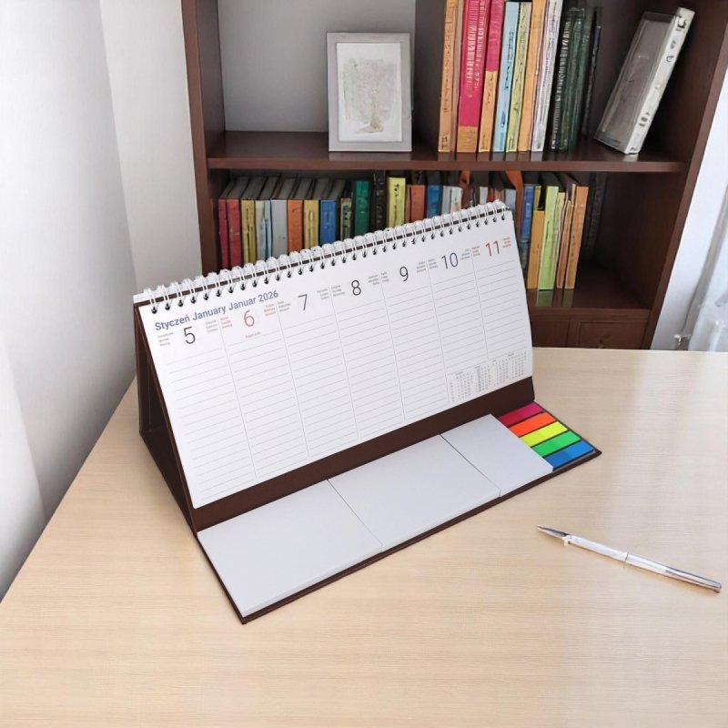 kalendarz biurkowy na rok szkolny 25/26 tygodniowy dla pedagogów