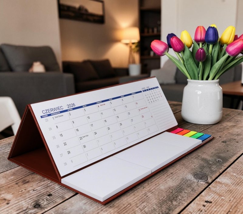 kalendarz do postawienia na biurku od czerwca '26 do czerwca '27