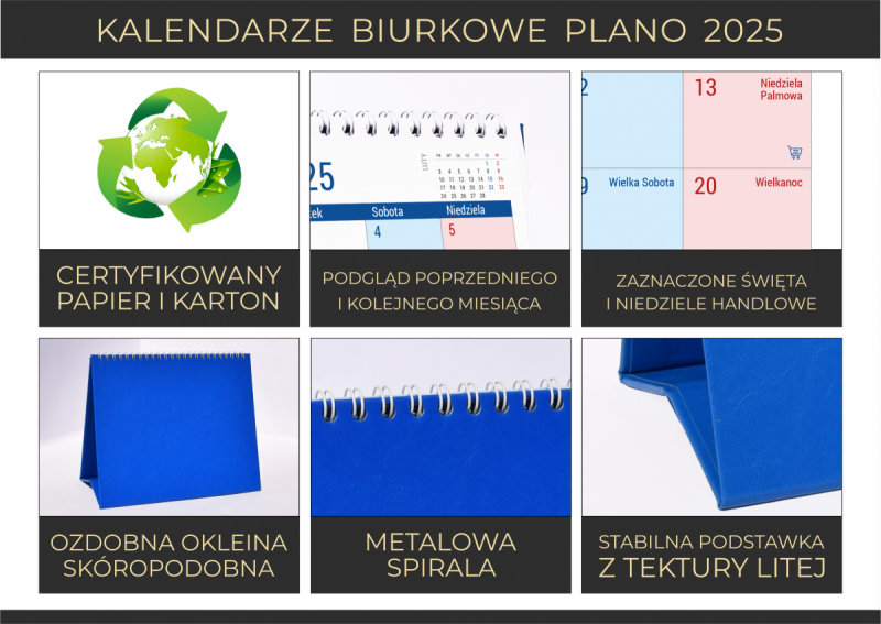 Opis wykonania kalendarza PLANO 