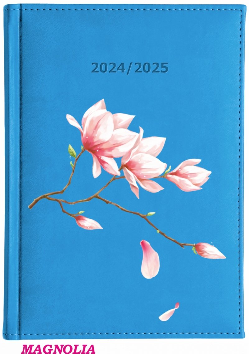 Kalendarz z nadrukiem na okładce - MAGNOLIA