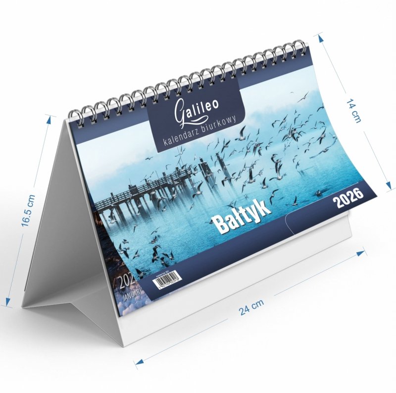 kalendarz biurkowy na rok 2026