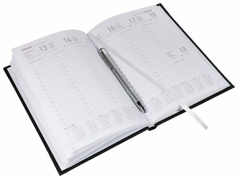 blok kalendarz w układzie tygodniowym na rok 2026