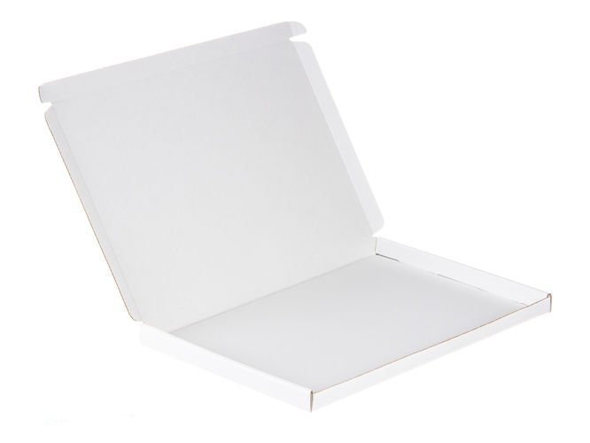 Karton fasonowy biały A4 o wym. 320x220x20 mm 3-warstwowy fala E 410g 20 SZTUK