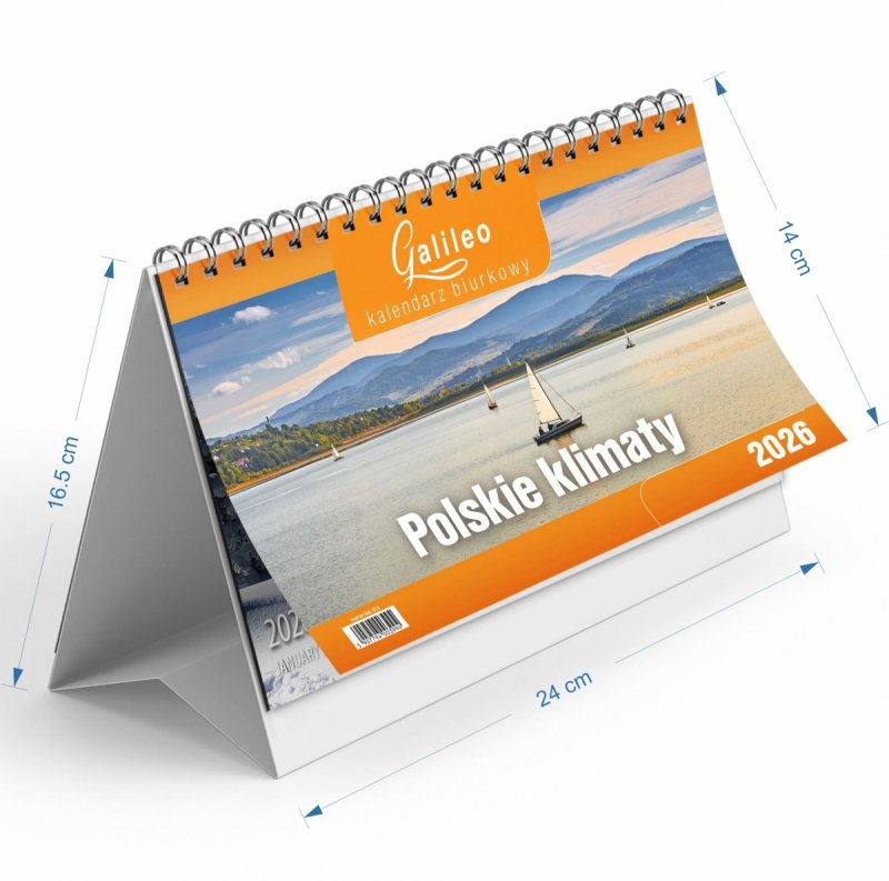 kalendarz biurkowy na rok 2026