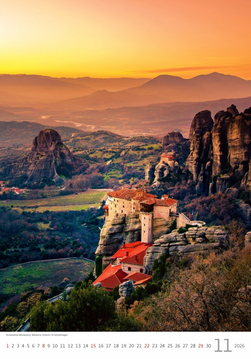 wieloplanszowy kalendarz z widokami na rok 2026