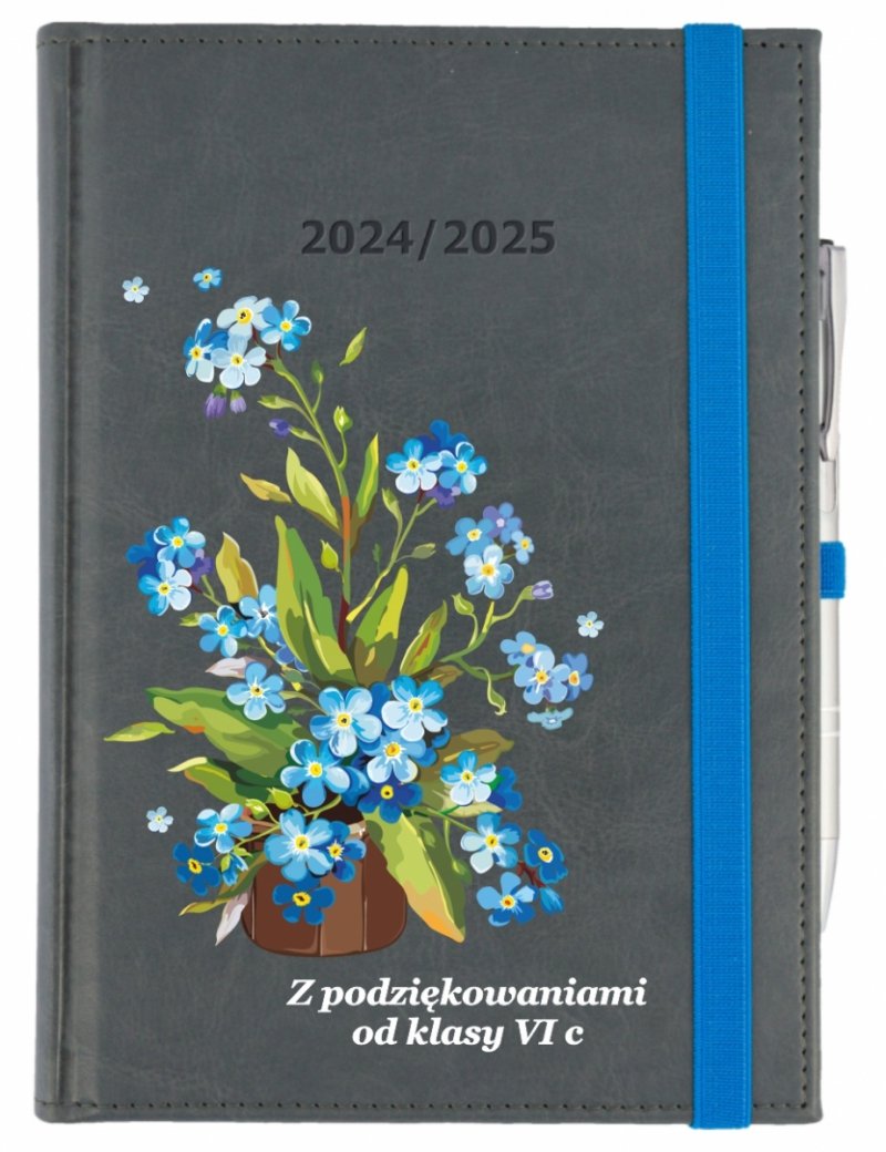 Kalendarz dla nauczyciela 2024/25 A5 tygodniowy Z PODZIĘKOWANIAMI OD KLASY