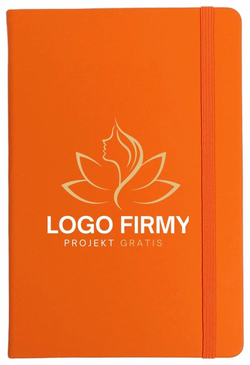 notes A5 z twoim logo na okładce