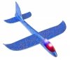 Szybowiec-Samolot-Styropianowy-2LED-niebieski-48x47cm