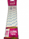 Słomki papierowe 20szt białe mix