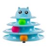 Zabawka dla kota- wieża z piłkami