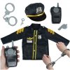 Przebranie: Kostium strój karnawałowy policjant kajdanki zestaw 3-8 lat