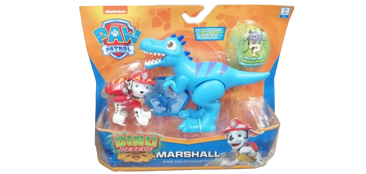 PSI PATROL  Figurka Marshall dinozaur+ niespodzianka