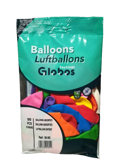 Kolorowe Balony  50 szt mix kolorów urodziny