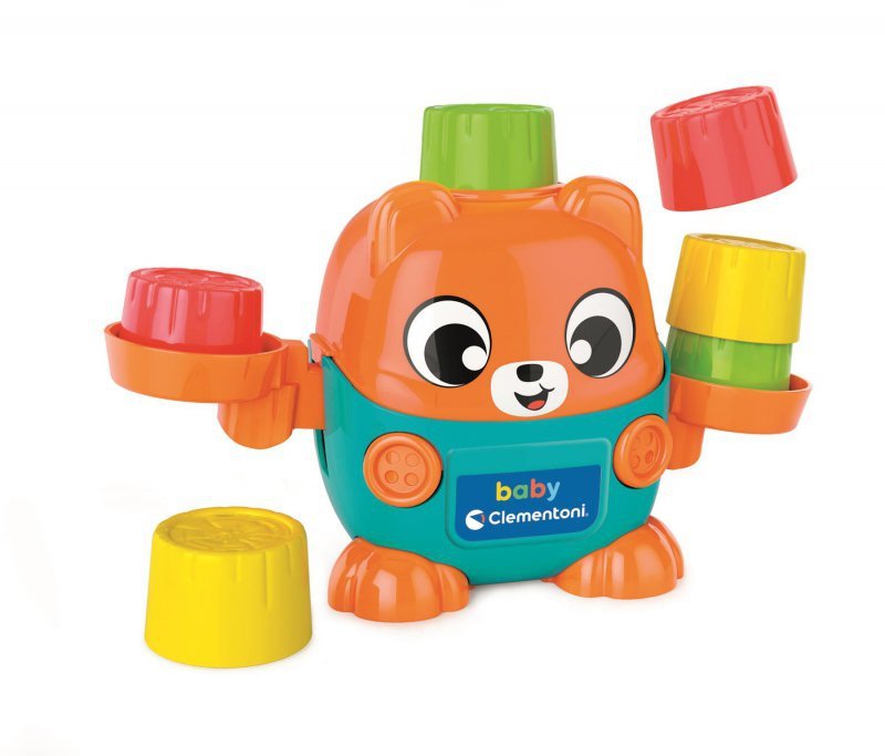 Miś Waga z Kubeczkami  Baby Clementoni 18m+