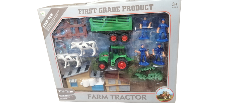 Zestaw farma zagroda do zabawy zwierzątka traktor 