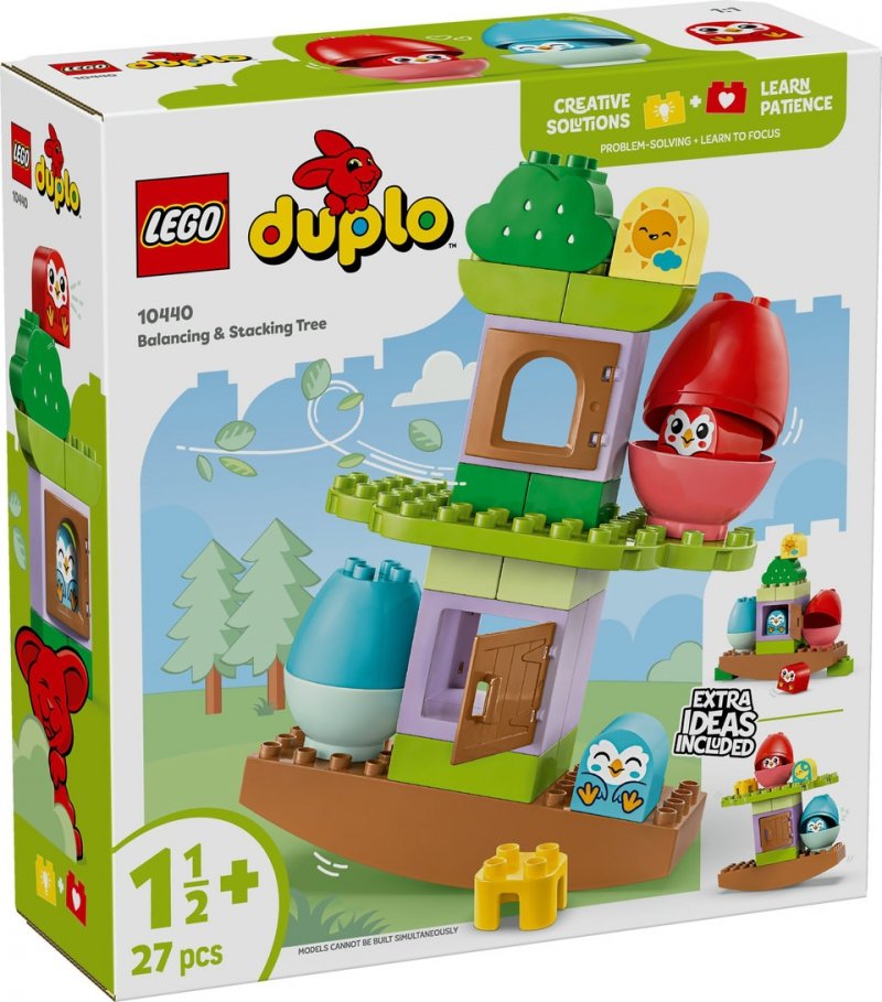 Klocki LEGO DUPLO - Balansujące drzewko 27el