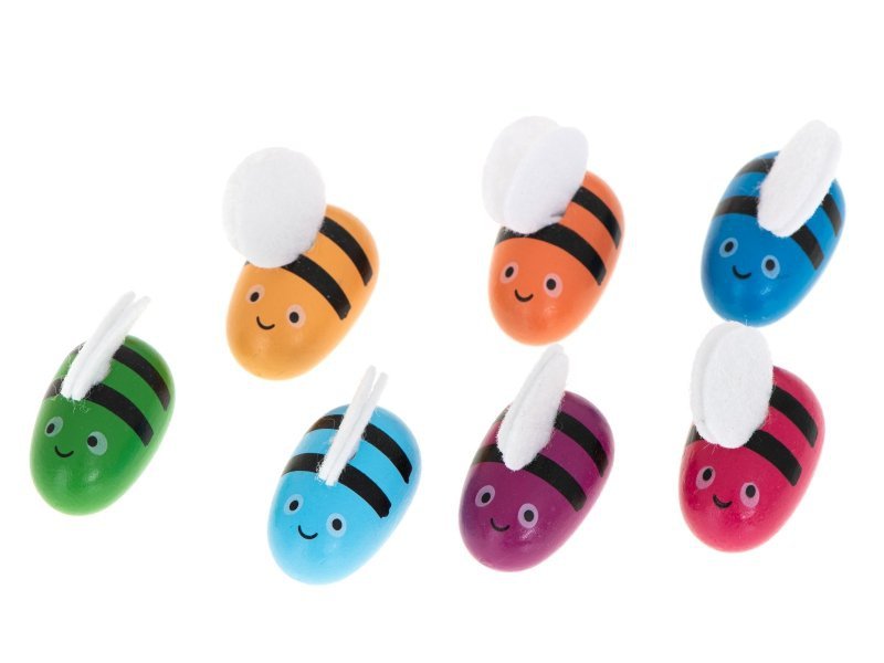 Gra-złap-pszczółkę-plaster-miodu-pszczoły-montessori-1
